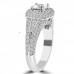 2.02 ct Ladies Round Cut Diamond Engagement Ring in 14 kt White Gold 2.02 ct Ladies Round Cut Diamond Engagement Ring in 14 kt White Gold